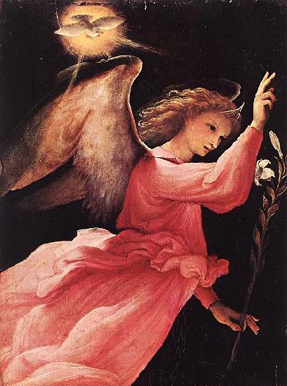 Lorenzo Lotto Angel Annunciating